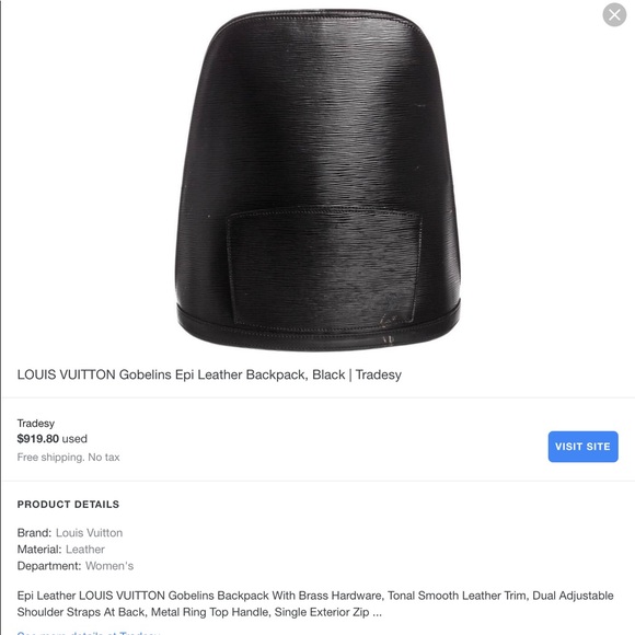 Louis Vuitton purse/ backpack - Picture 8 of 8